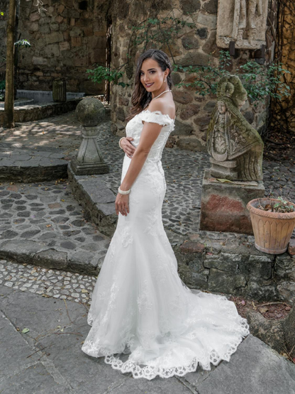 ANDY ANAND COUTURE aa9318 WHITE