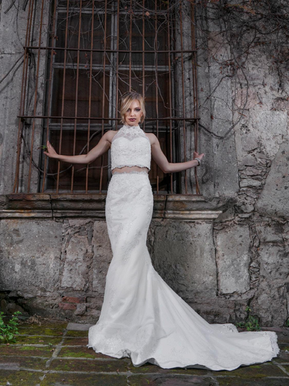 ANDY ANAND COUTURE aa9326 WHITE